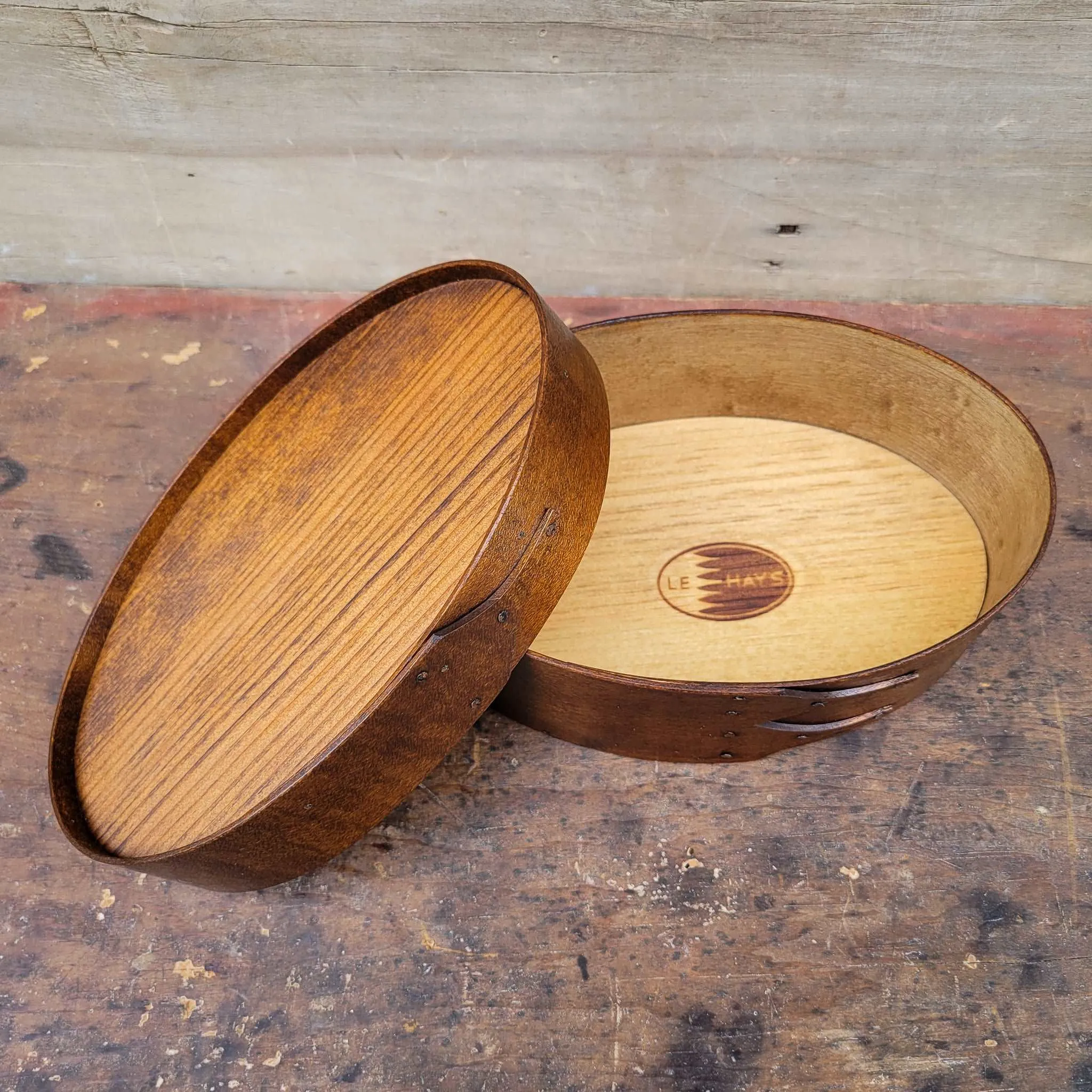 Recessed Lid, Size #3 Oval Box