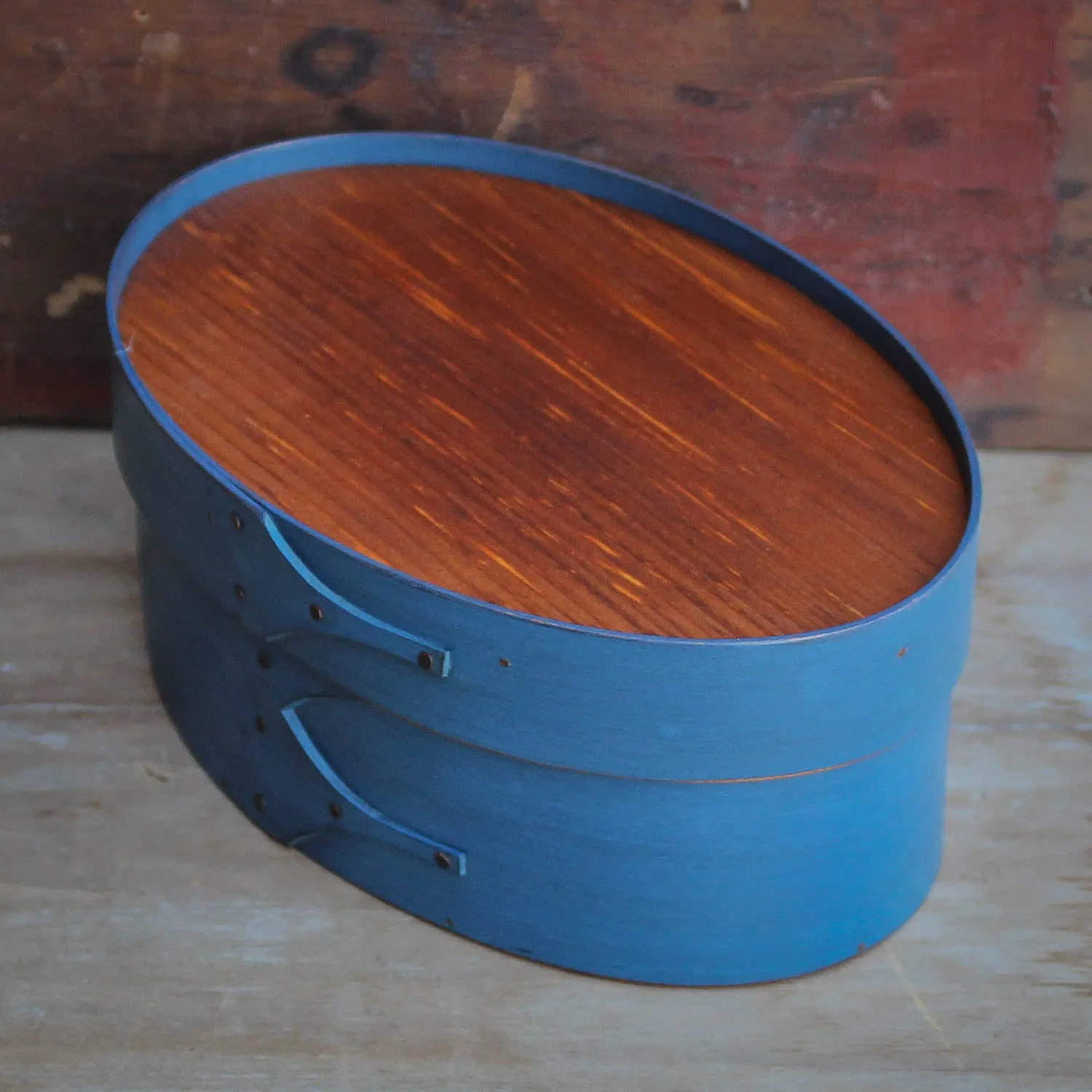 Recessed Lid, Size #3 Oval Box