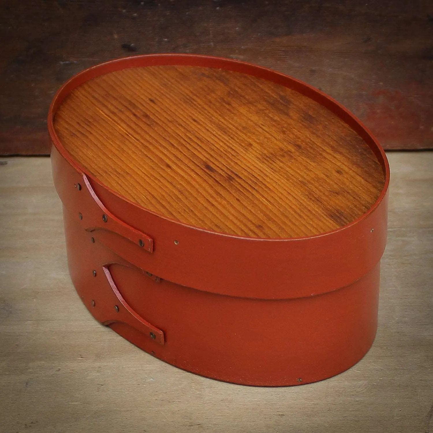 Recessed Lid, Size #3 Oval Box