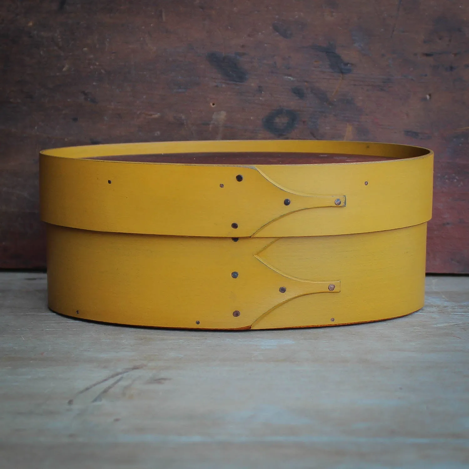 Recessed Lid, Size #3 Oval Box