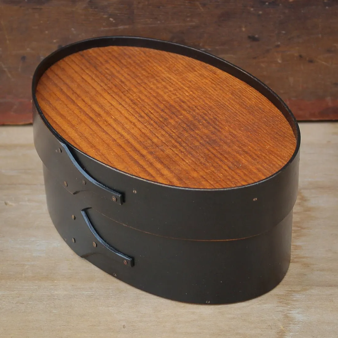 Recessed Lid, Size #3 Oval Box