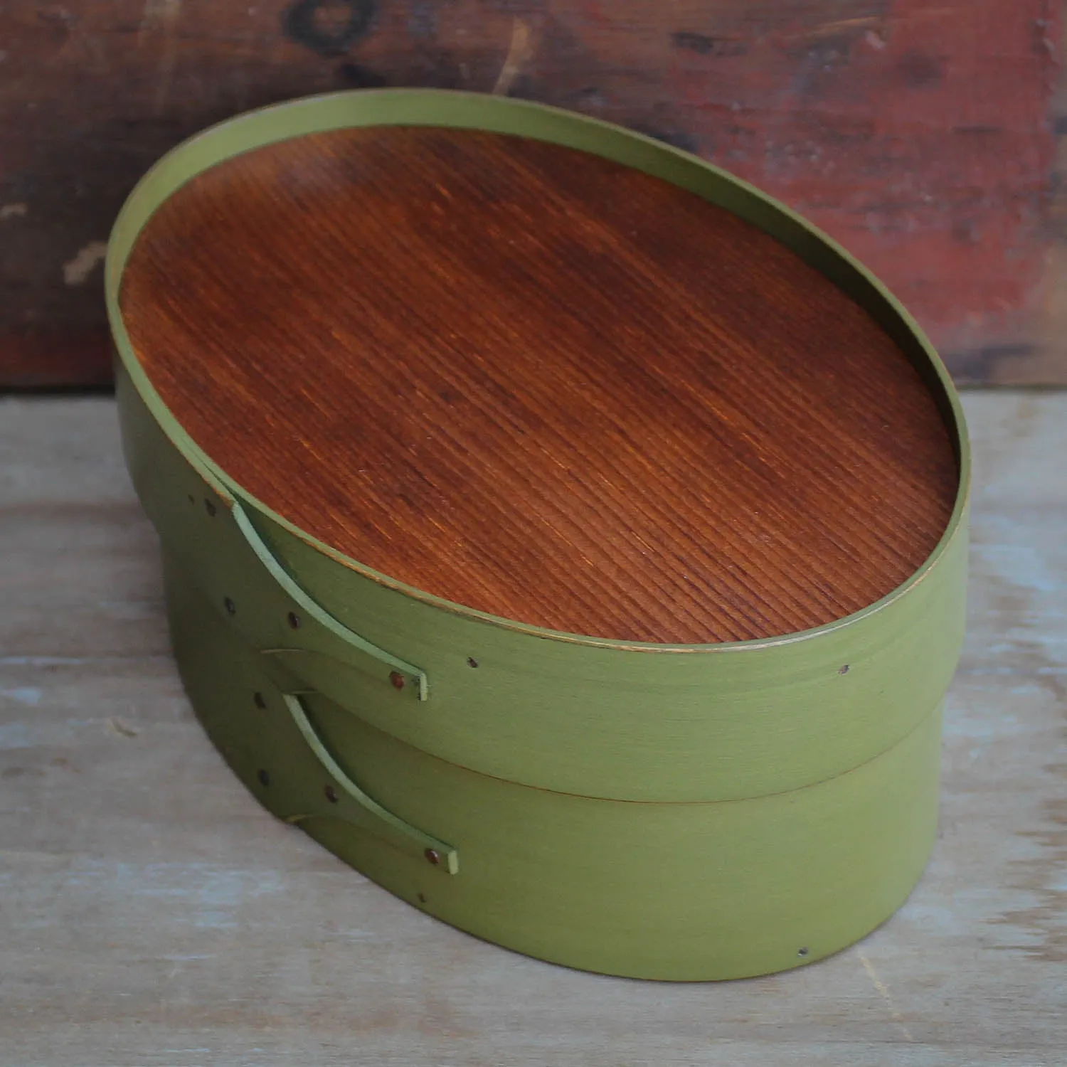 Recessed Lid, Size #3 Oval Box