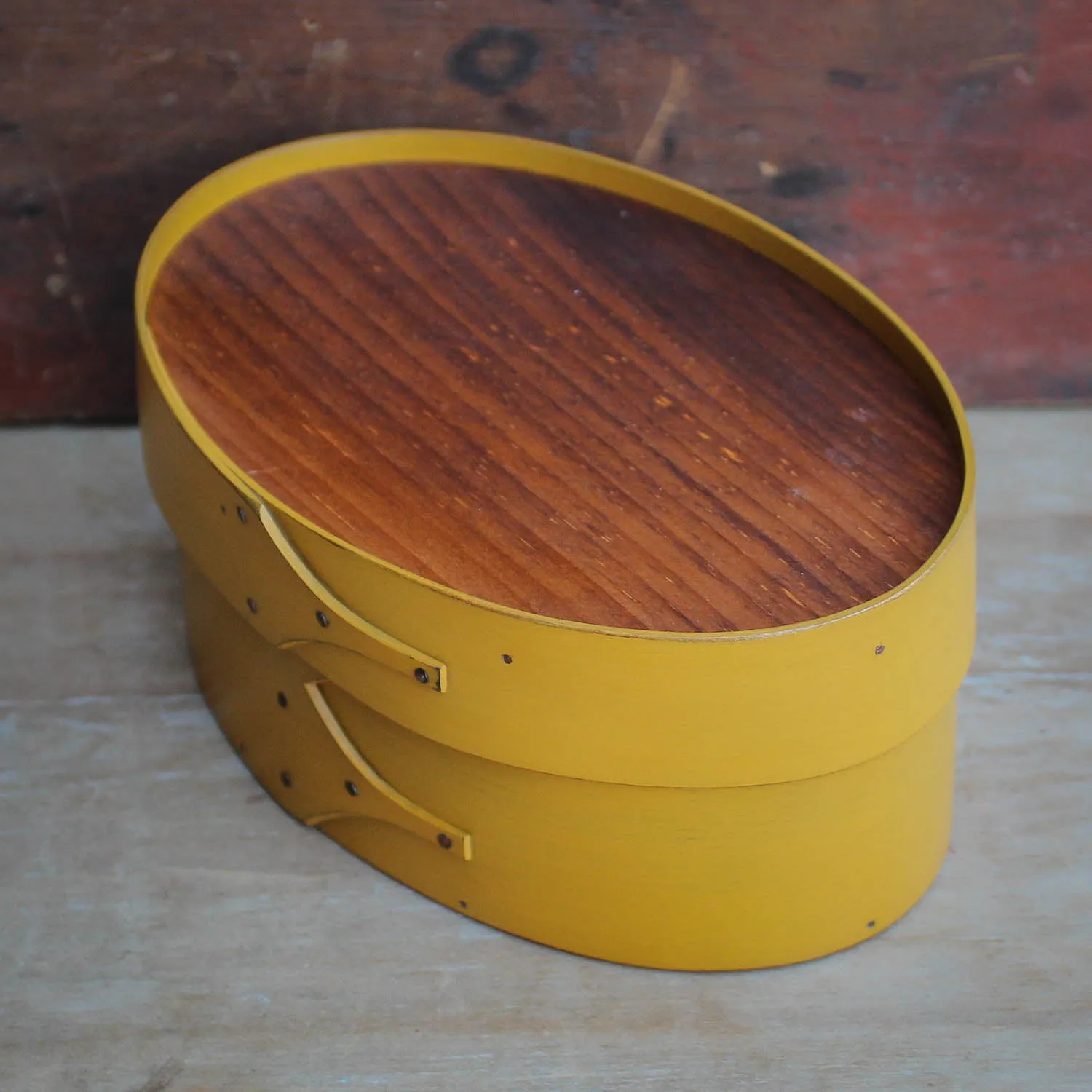 Recessed Lid, Size #3 Oval Box