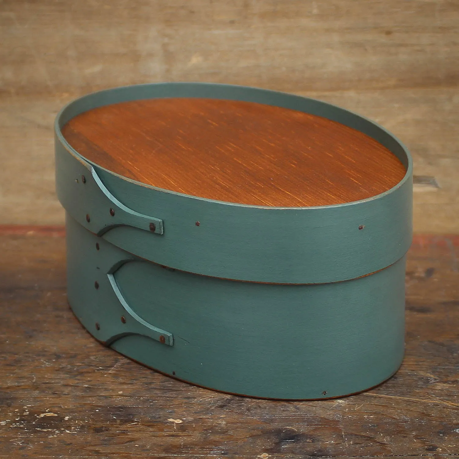 Recessed Lid, Size #3 Oval Box