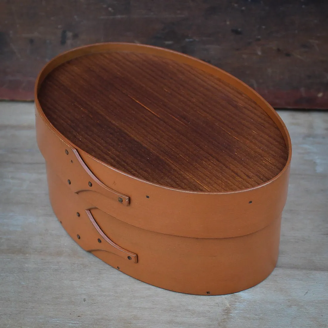 Recessed Lid, Size #3 Oval Box