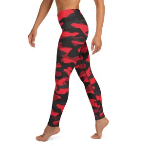 Red & Black Camouflage