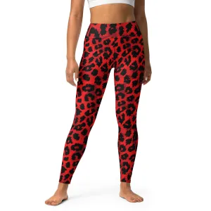 Red & Black Leopard