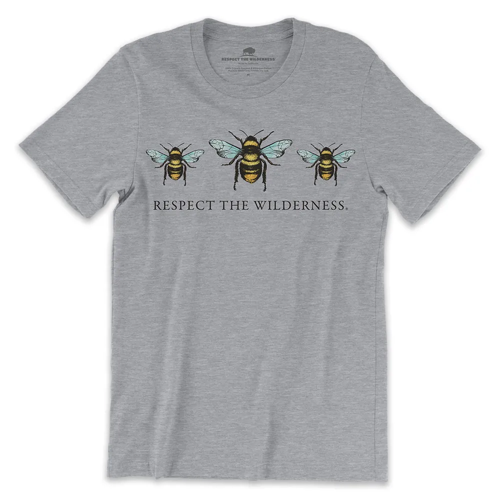 Respect The Wilderness Bees Unisex Tee
