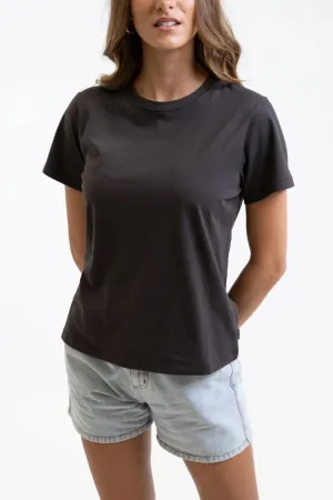 RHYTHM CLASSIC BOYFRIEND TEE - BLACK