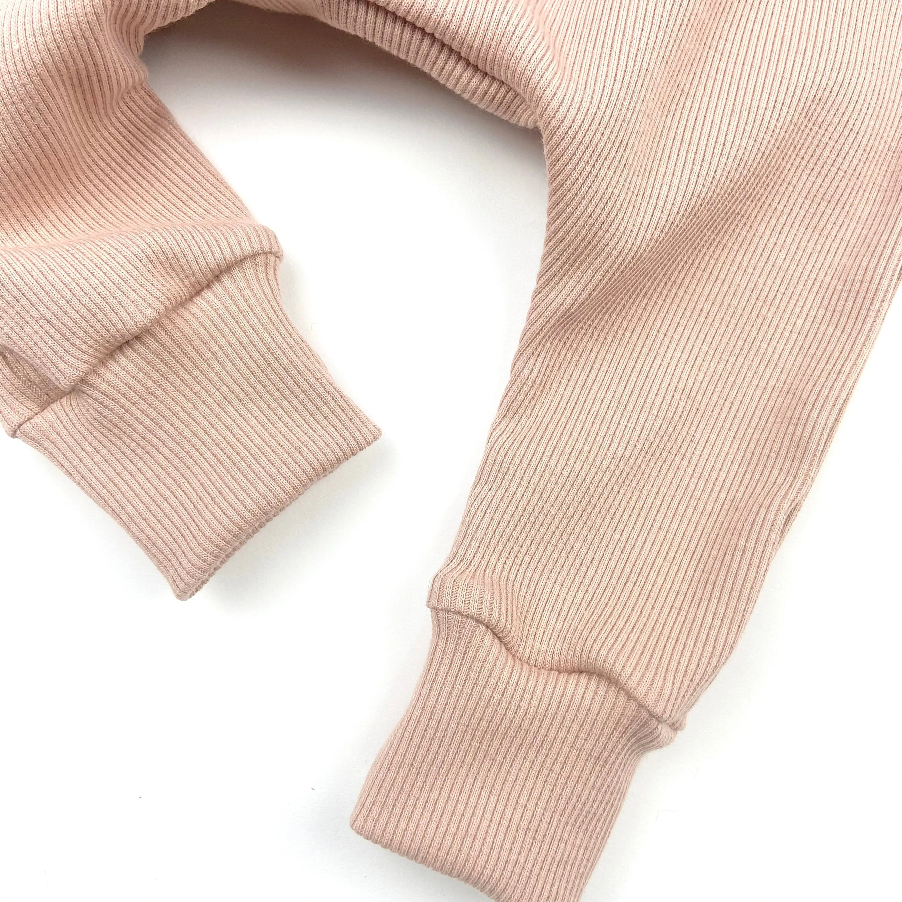 RIBBED TRUFFLE HAREM LEGGINGS