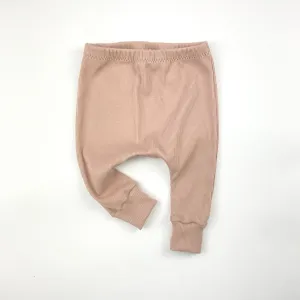 RIBBED TRUFFLE HAREM LEGGINGS