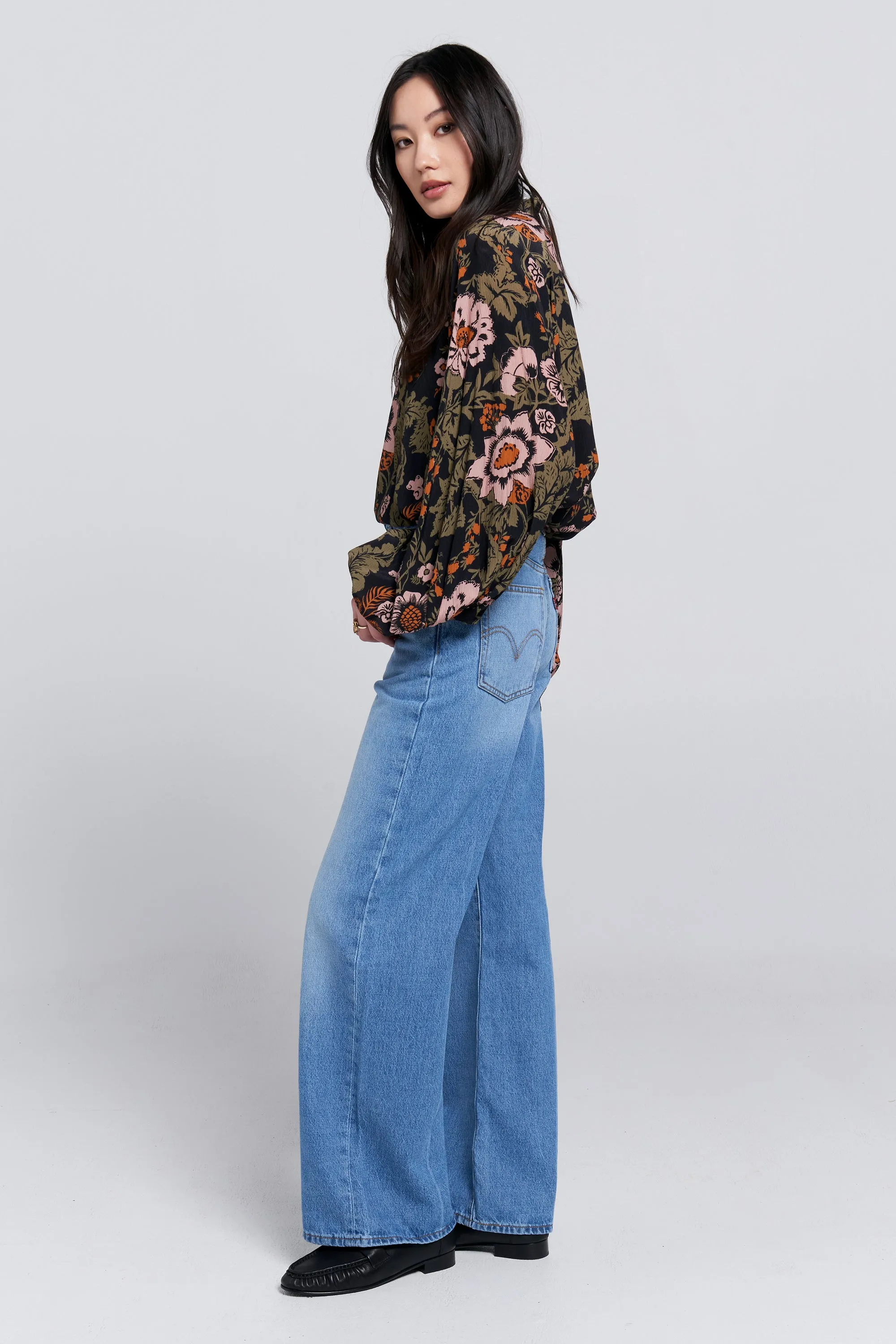 Ribcage Wide Leg Jeans Not the Same