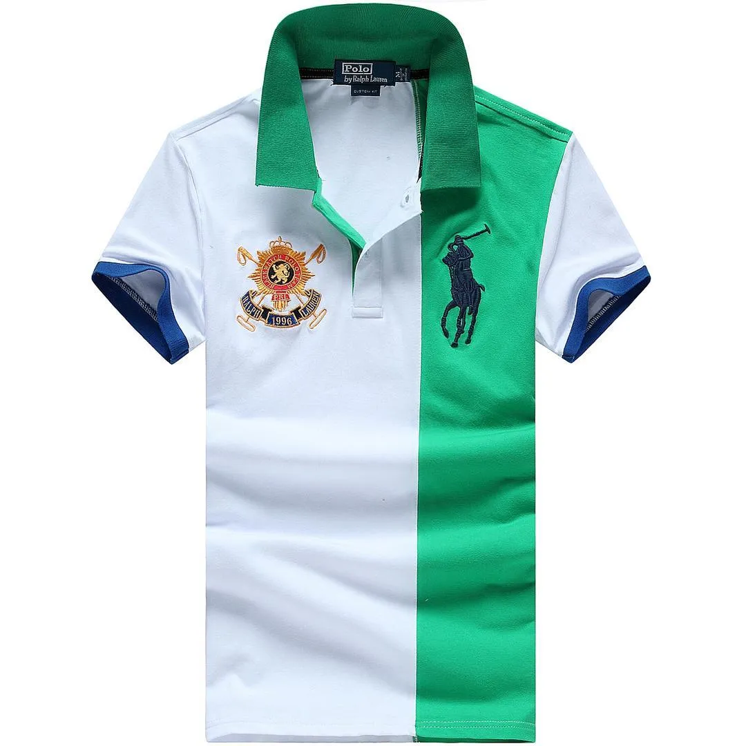 RL Custom Fitted Big Horse polo-Green