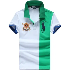 RL Custom Fitted Big Horse polo-Green