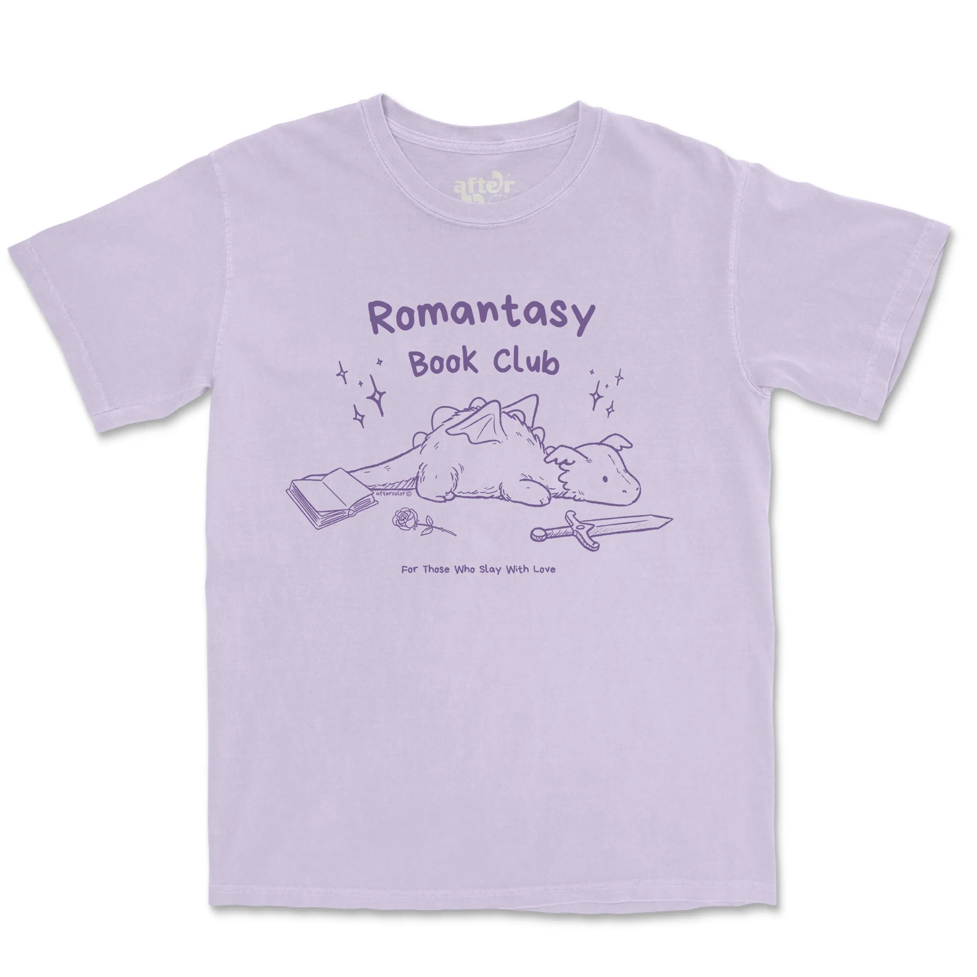Romantasy Book Club Garment Dyed Tee