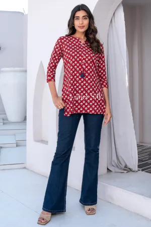Rustic Chic-Short Top