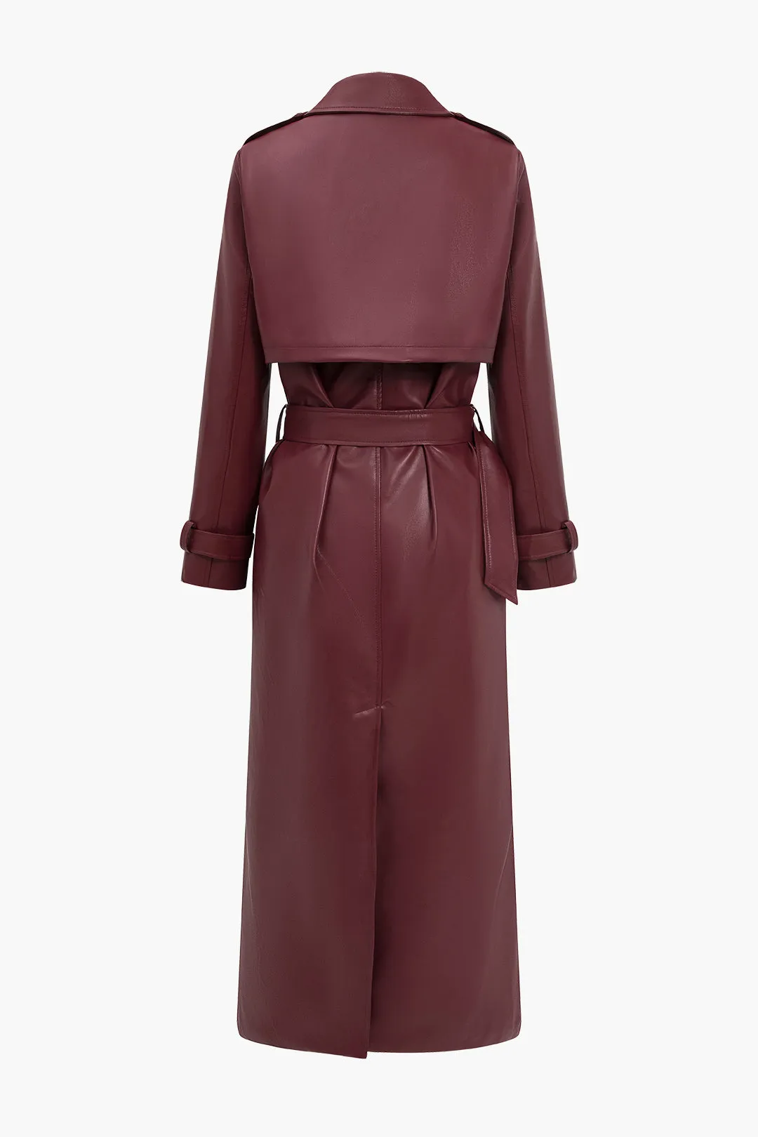 Ruth - Stylish Solid Color Woman's Belted Coat