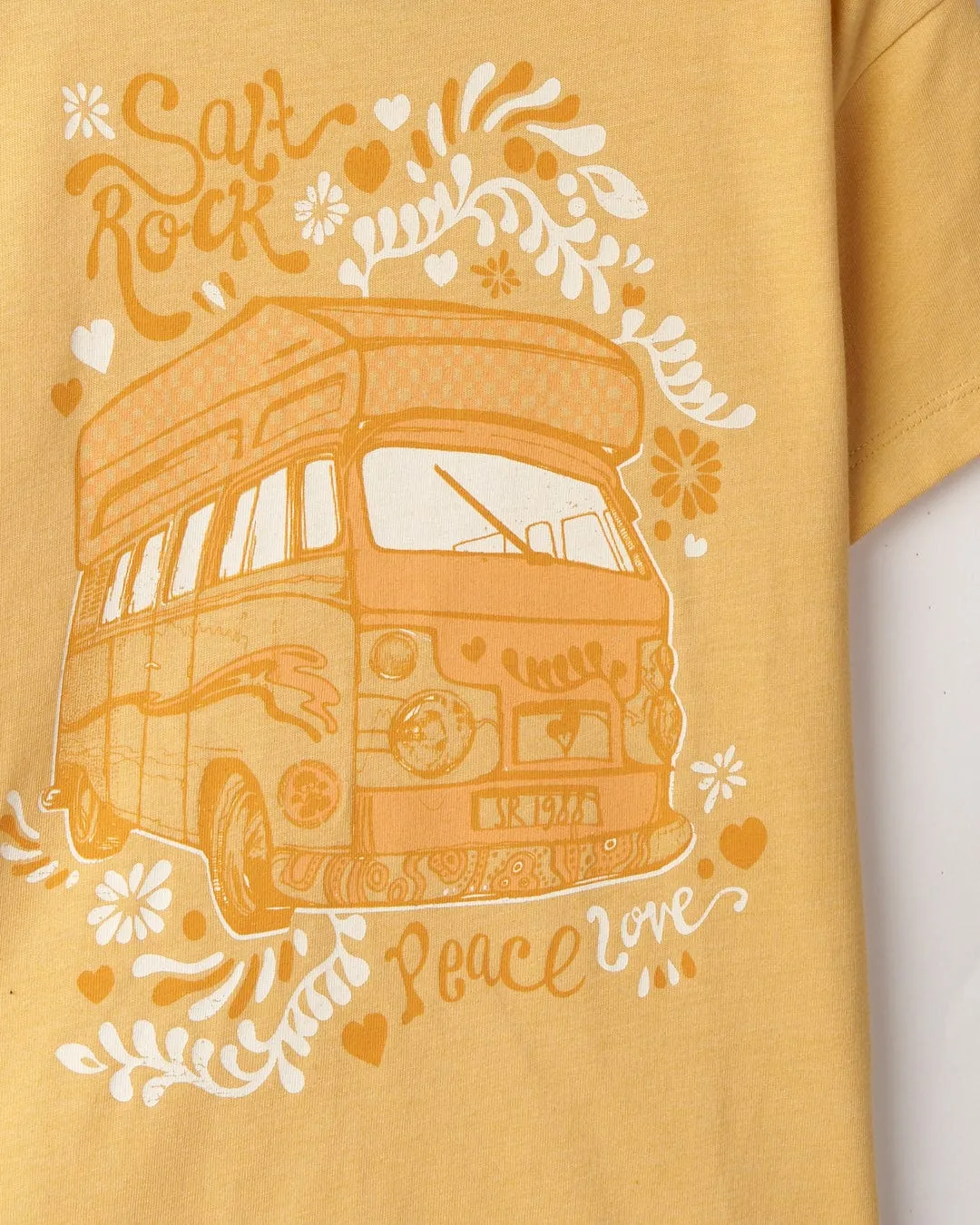 Saltrock Girls Tahiti Van T-Shirt Yellow