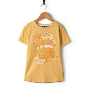 Saltrock Girls Tahiti Van T-Shirt Yellow