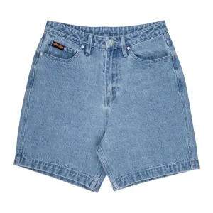 Santa Cruz Womens Shorts Daybreak - Light Blue Denim