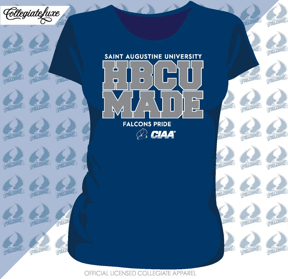 SAU |  HBCU MADE Navy Ladies Tees (N)