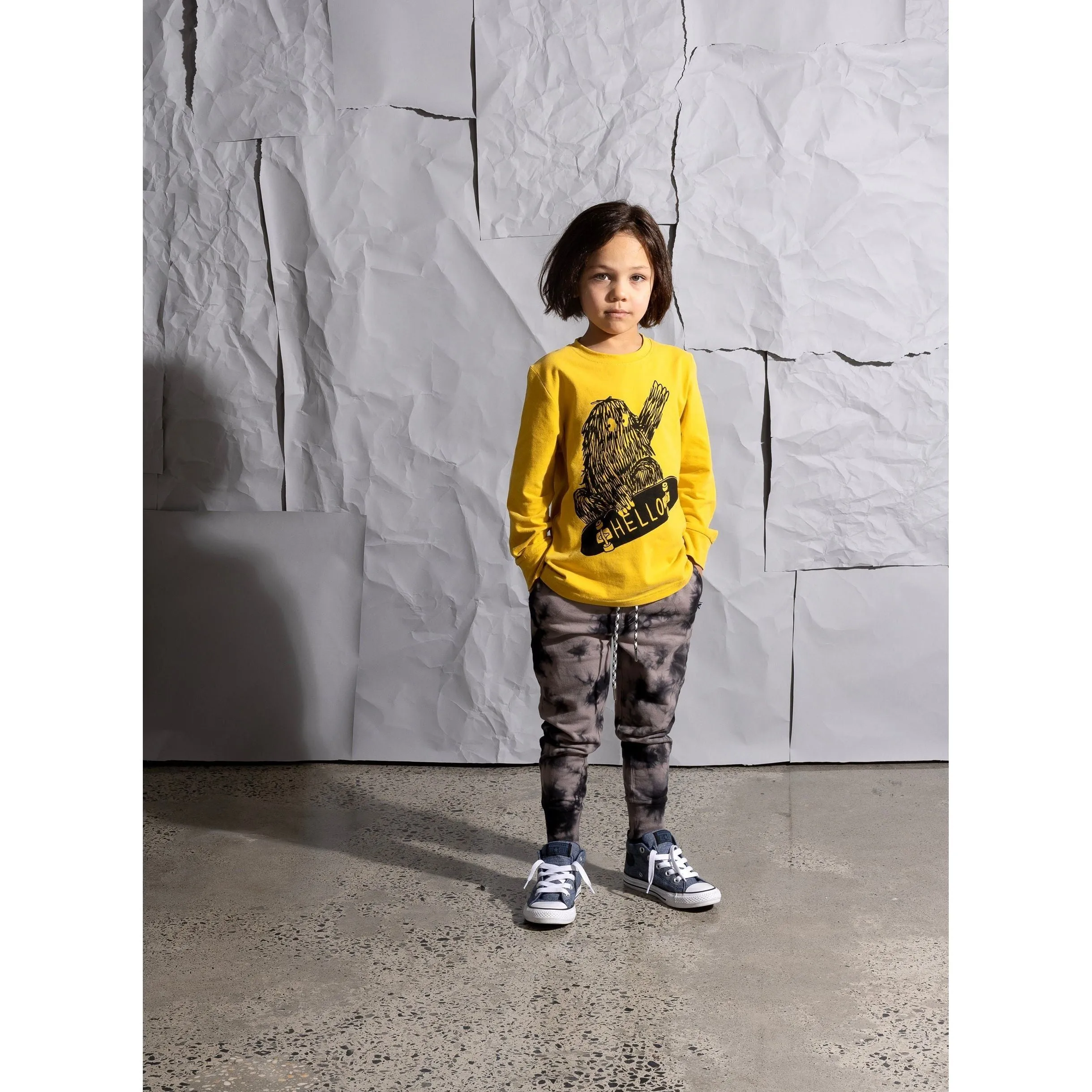 Scattered Trackies - Dark Grey