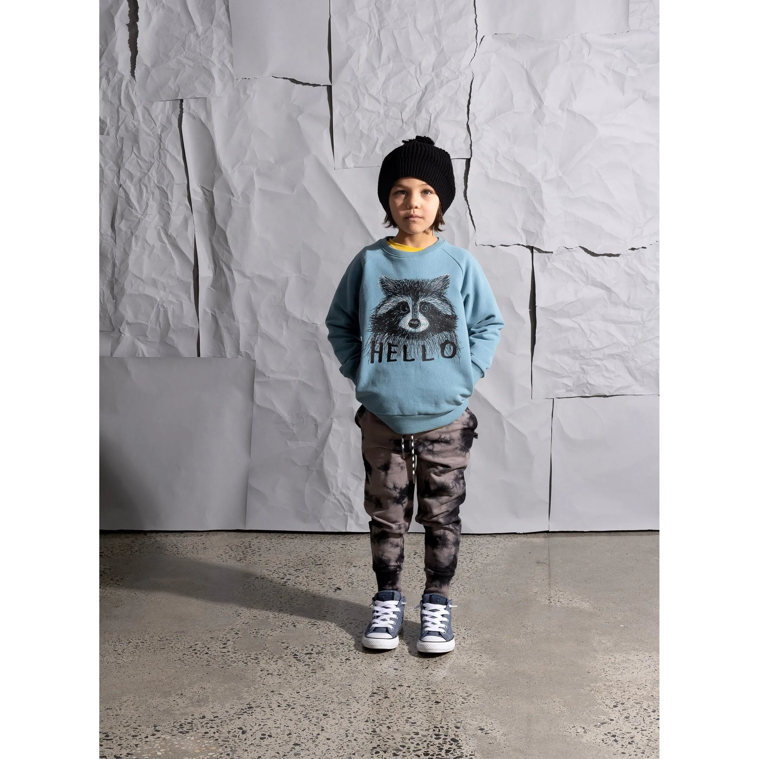Scattered Trackies - Dark Grey