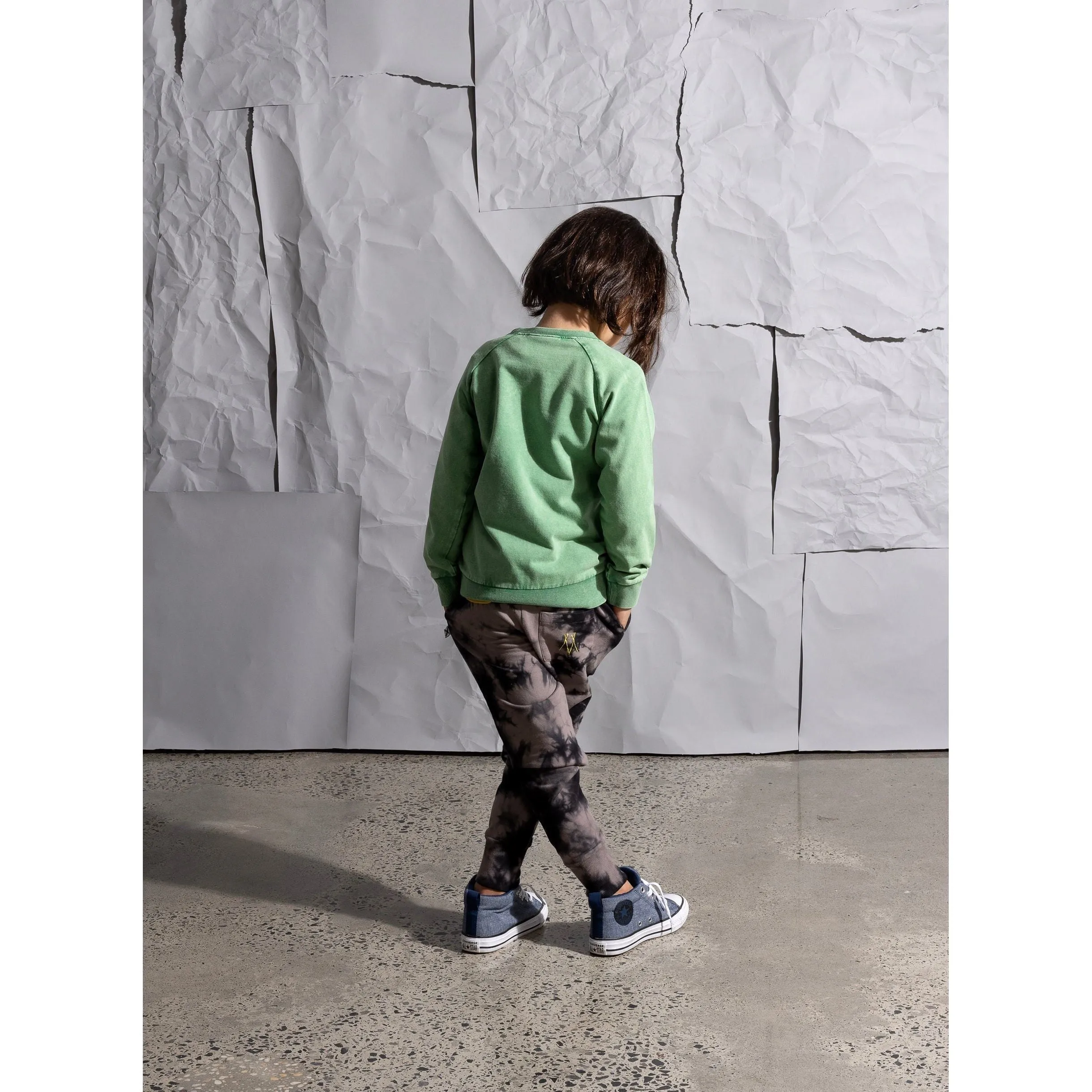 Scattered Trackies - Dark Grey
