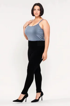 Sculpted Comfort Skinny Leggings - Black
