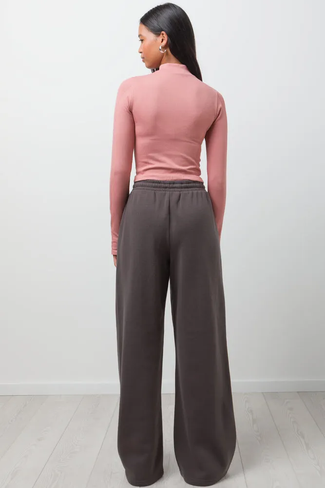 Seamless Zip Through Pink