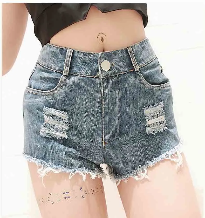 Sexy ripped pants-D576 | Inspanda