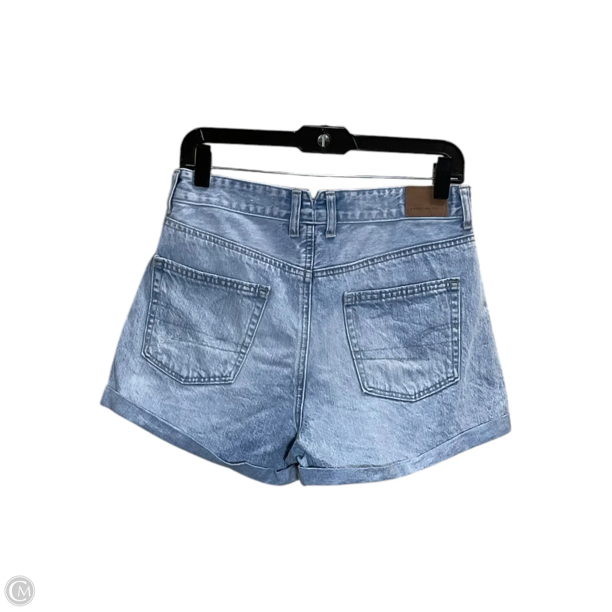 Shorts By American Eagle In Blue Denim, Size: 6