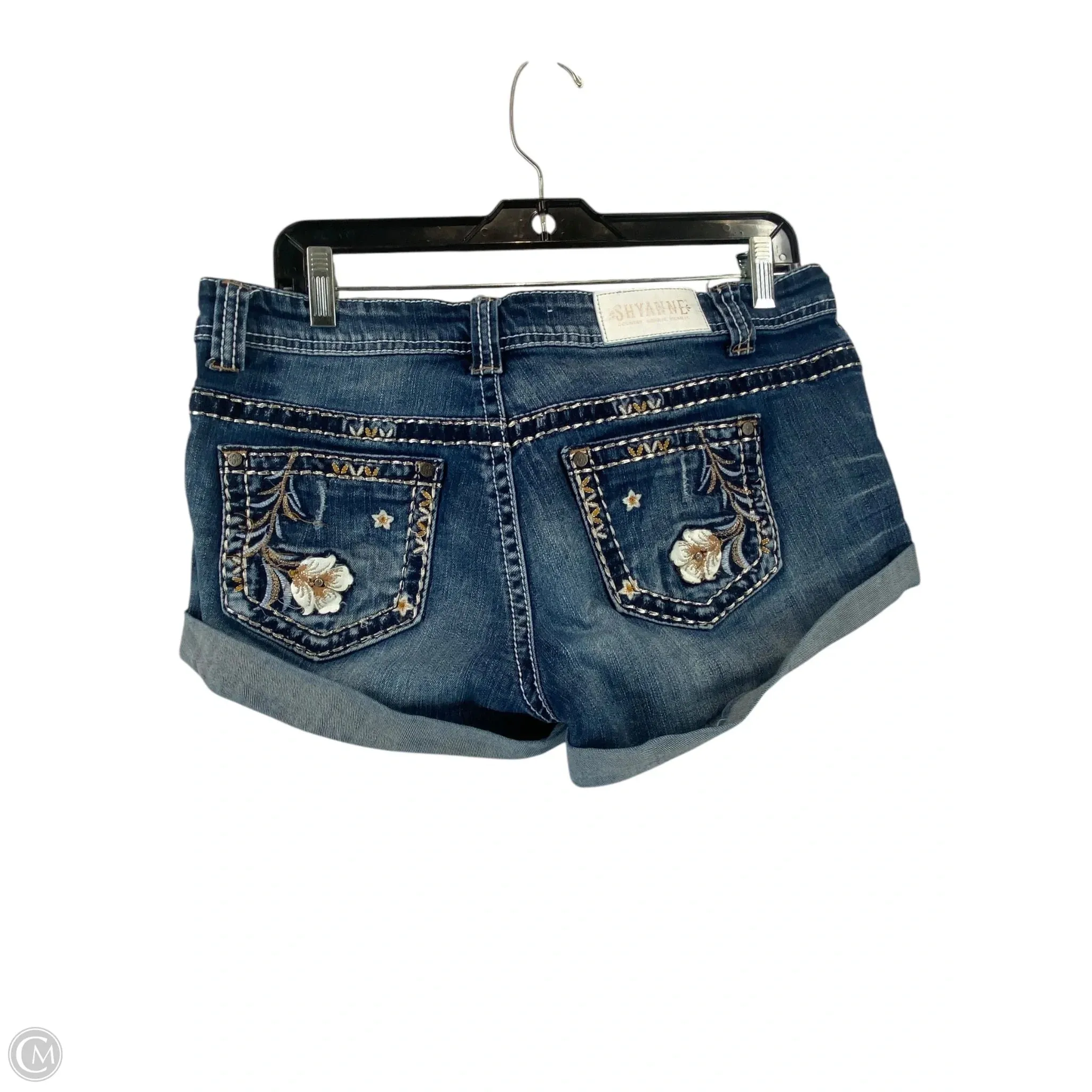 Shorts By Clothes Mentor In Blue Denim, Size: 10