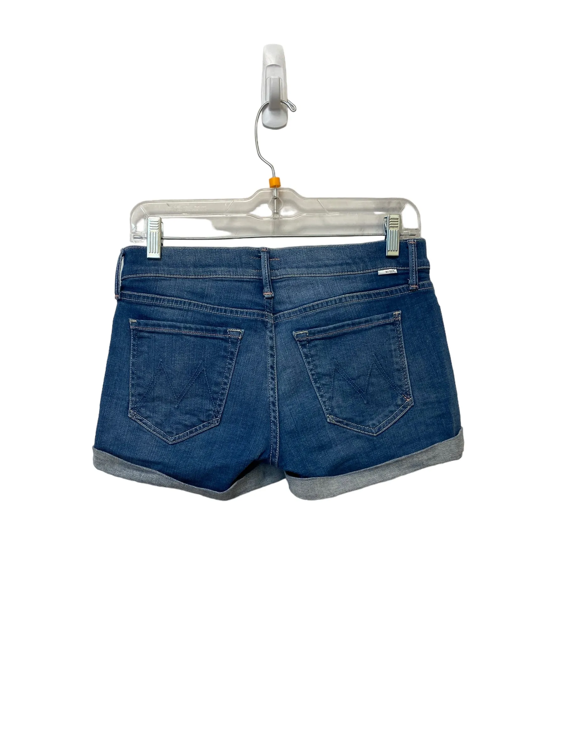 Shorts By Mother In Blue Denim, Size: 26