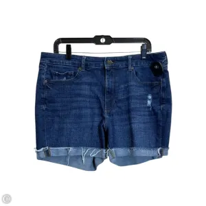 Shorts By Sonoma In Blue Denim, Size: 14