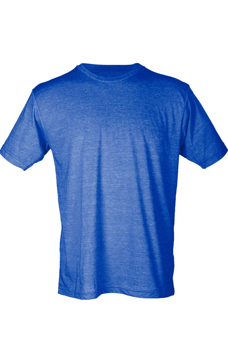 Simmer Down Cowboy Unisex Poly-Rich Blend Tee