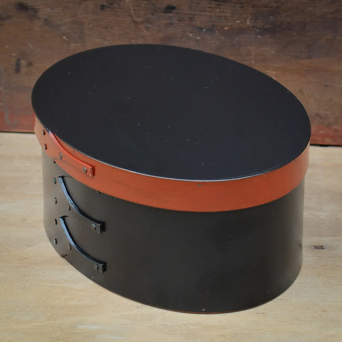 Size #4 Shaker Oval Box