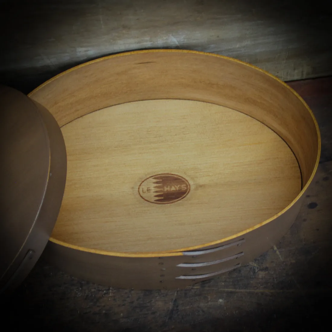 Size #5 Shaker Oval Box