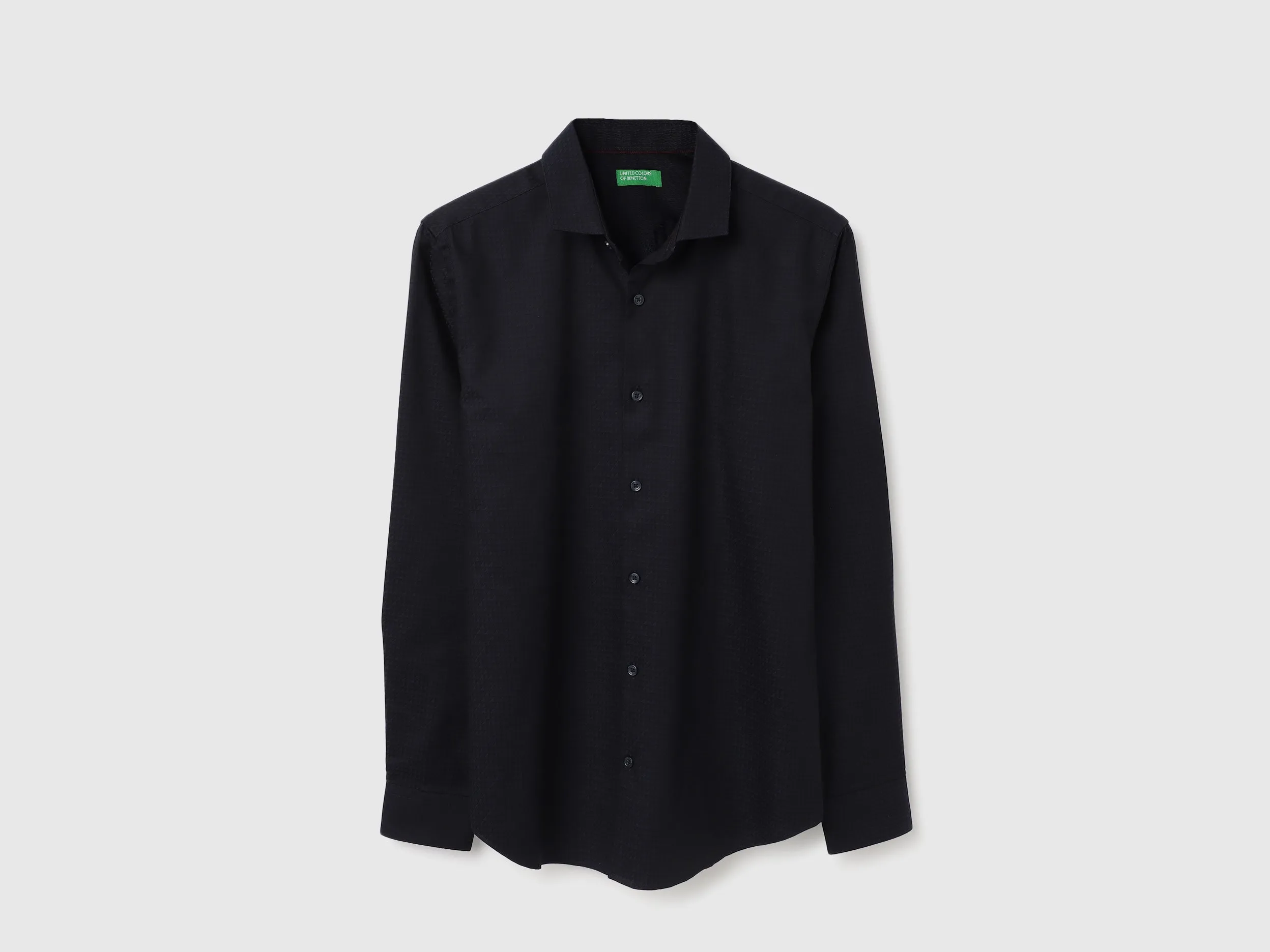 Slim Fit Cut Away Printed Shirts