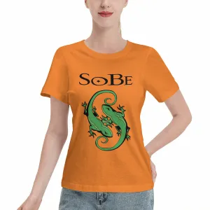 Sobe Lizard Logo Women's T-Shirt