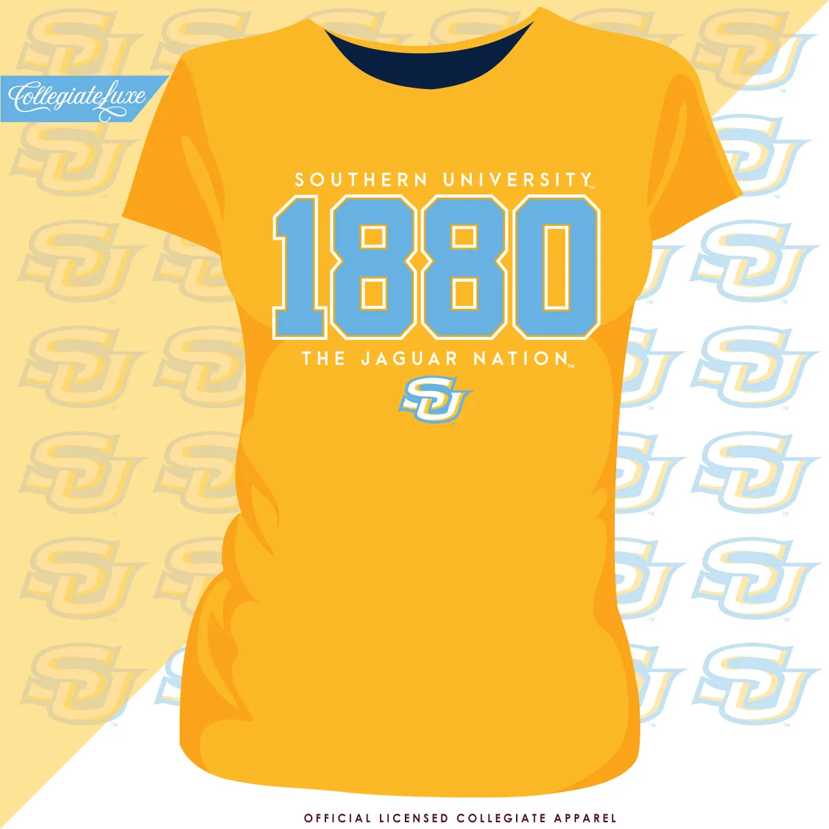 SOUTHERN Univ. | EST. Gold Ladies Tees (**)
