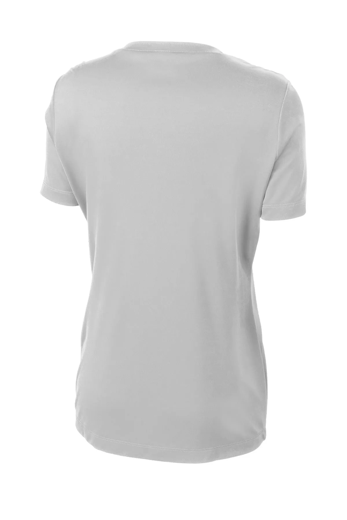 Sport-Tek Women's PosiCharge Competitor V-Neck Tee. LST353 Silver