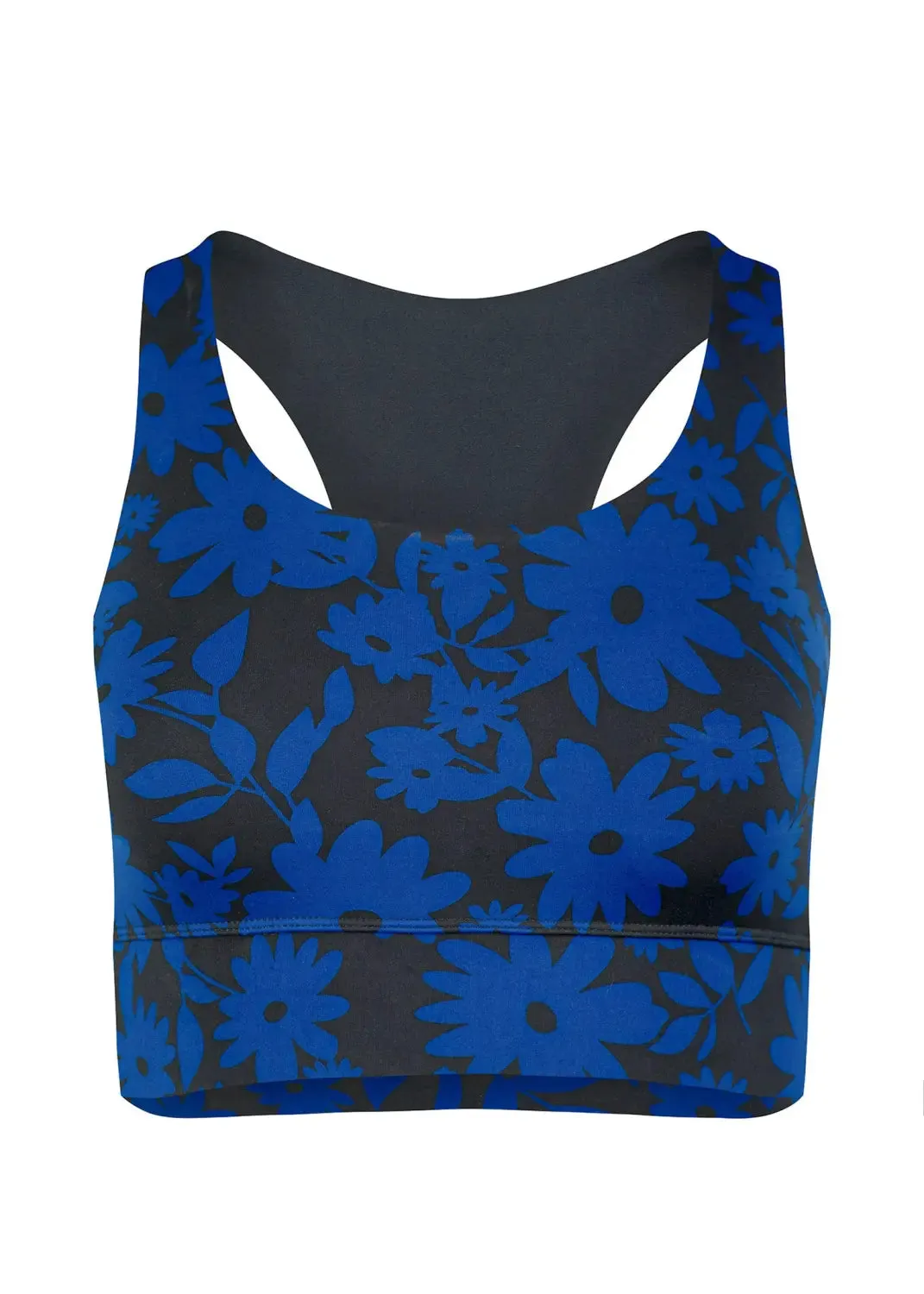 Sports Bra Ubud in Dark Moonflower
