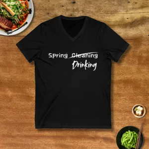Spring Drinking V-Neck T-Shirt