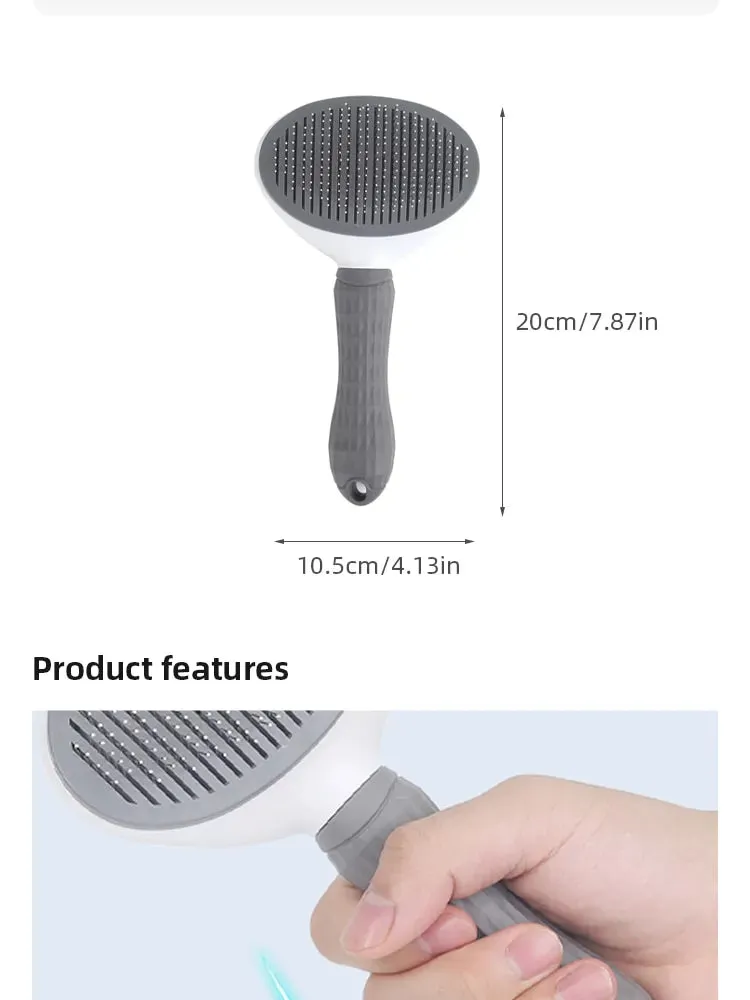 Stainless Steel Pet Hair Brush
