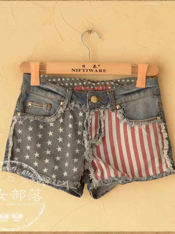 stars and stripes shorts
