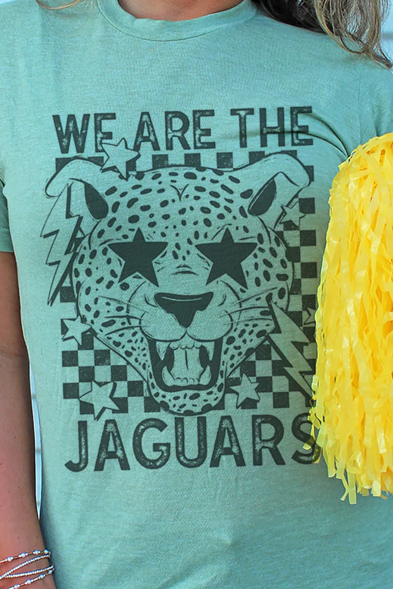 Stars We Are The Jaguars Unisex Poly-Rich Blend Tee