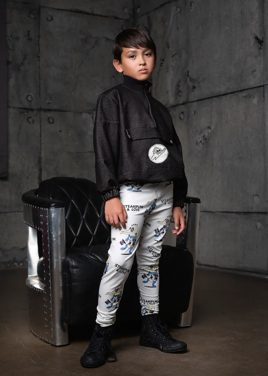 Steampunk Leggings - LAST PAIR 6-7 years