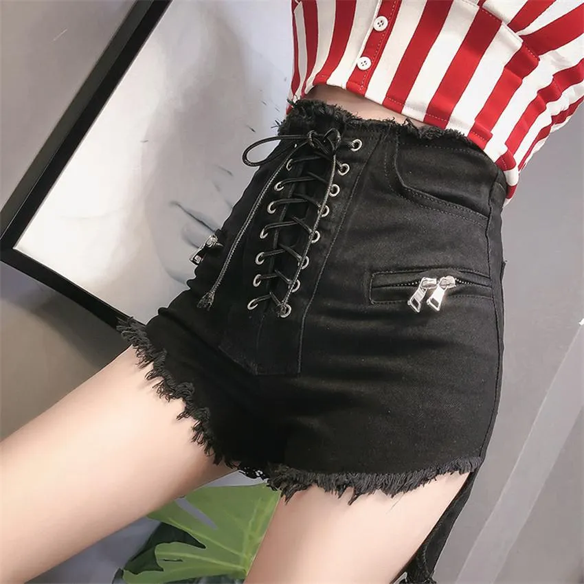 String Me Up Shorts