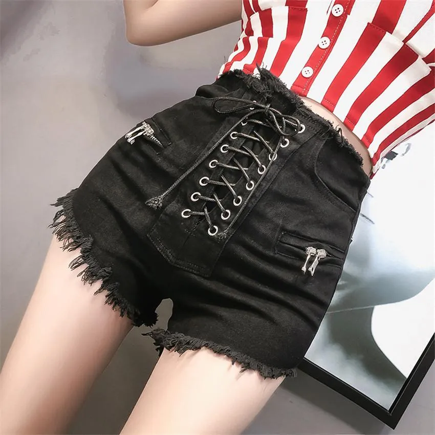 String Me Up Shorts